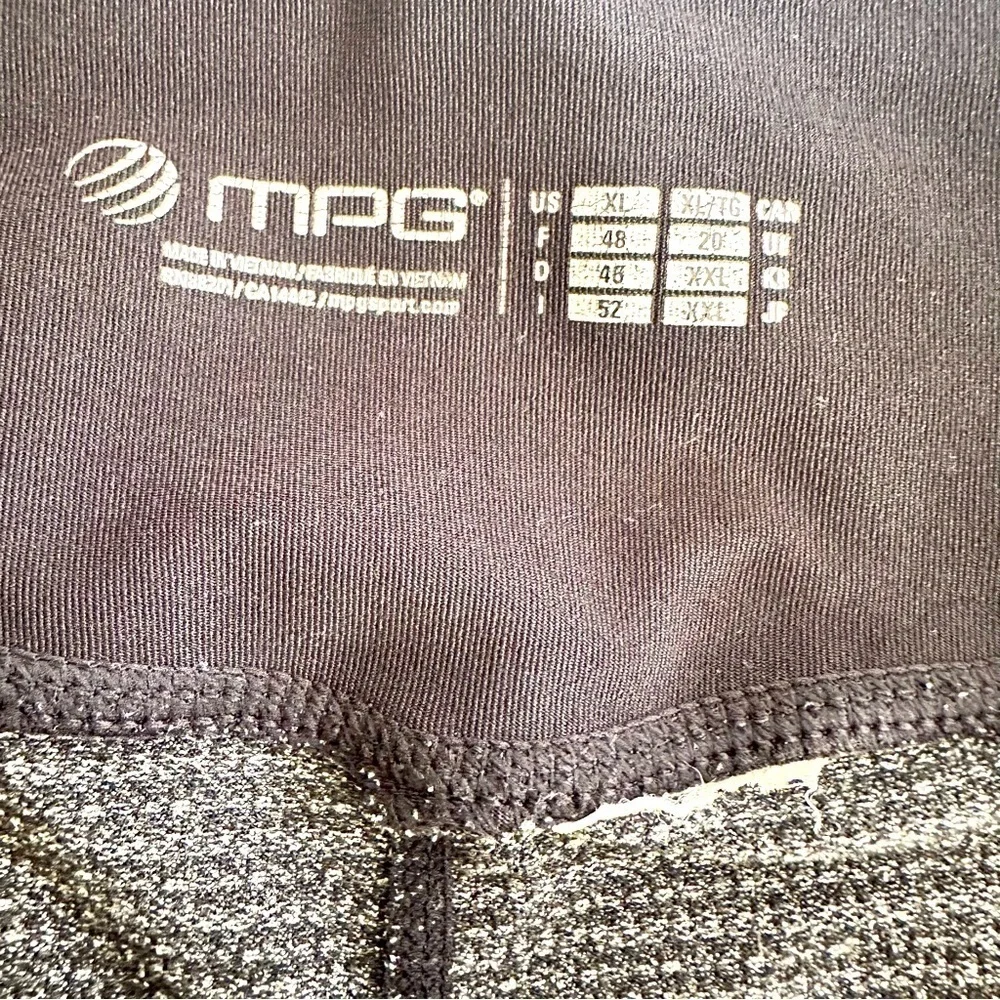 Women’s Black and Gray Athletic Leggings